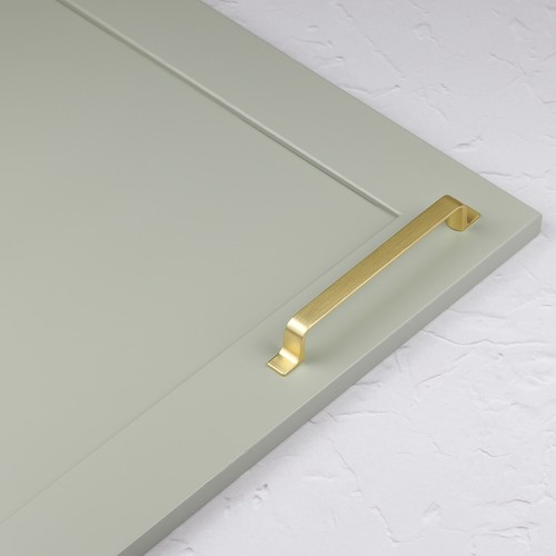 10x 160mm brass handles - 160mm, gold