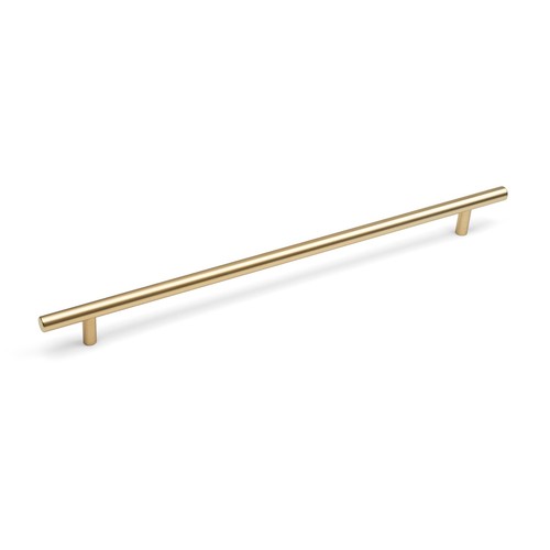 Gold bar cupboard handles - gold,