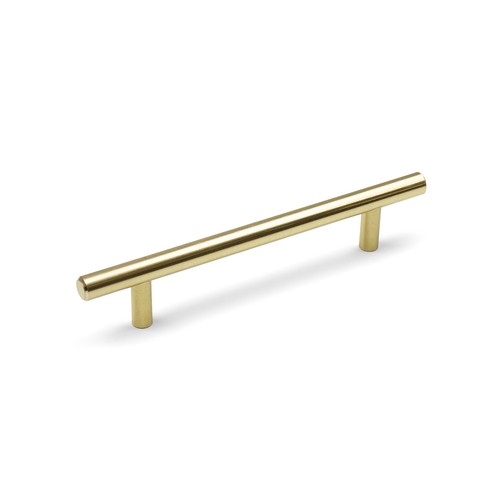 Satin brass bar - t-bar, handles