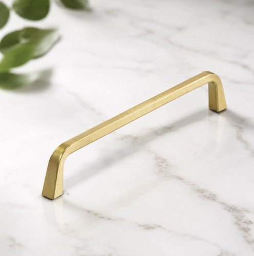 Brushed brass gold cabinet - gold,