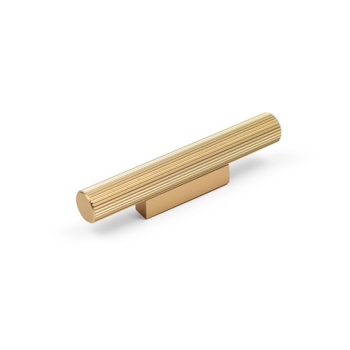 10x brass cabinet pulls gold - 10x,