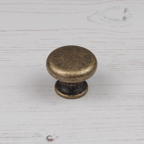 Antique brass cupboard handle - cupboard,