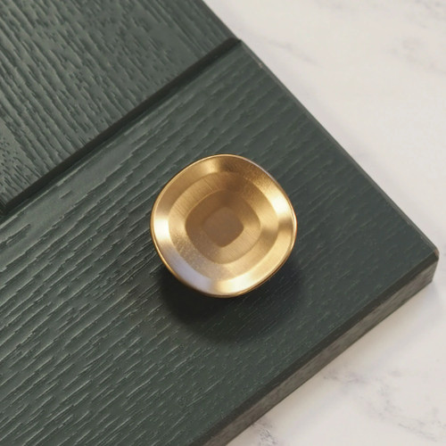 Bronze kitchen cupboard knob - bronze,