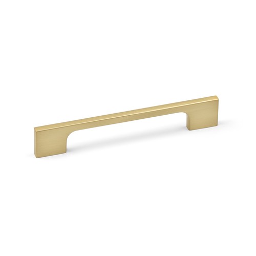 Brushed brass cabinet handles - brushed,