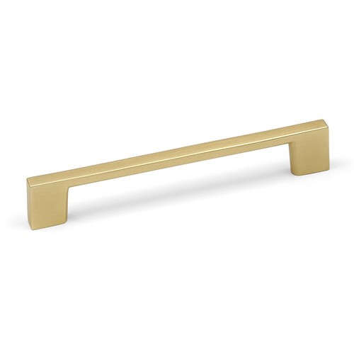 Brushed brass kitchen - brushed, cabinet