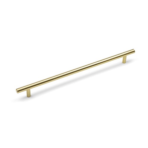 Satin brass bar handles - satin, &