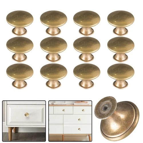 Elegant antique brass kitchen - brass,