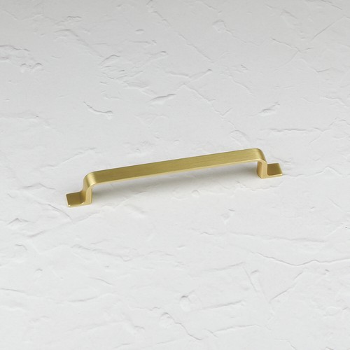 Brass kitchen cupboard - brass, handle
