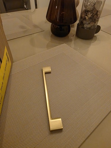 Gold kitchen unit - , door