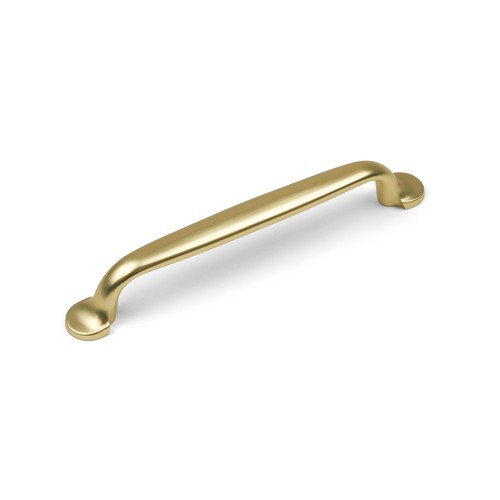 Satin brass cabinet - satin, handle