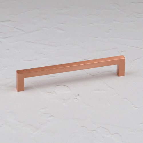 Satin copper kitchen - satin, handle