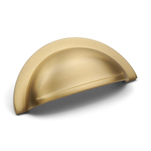 Solid brass cupboard cup - solid,