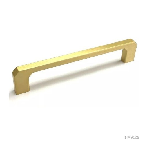 Matt brass square - kitchen, d